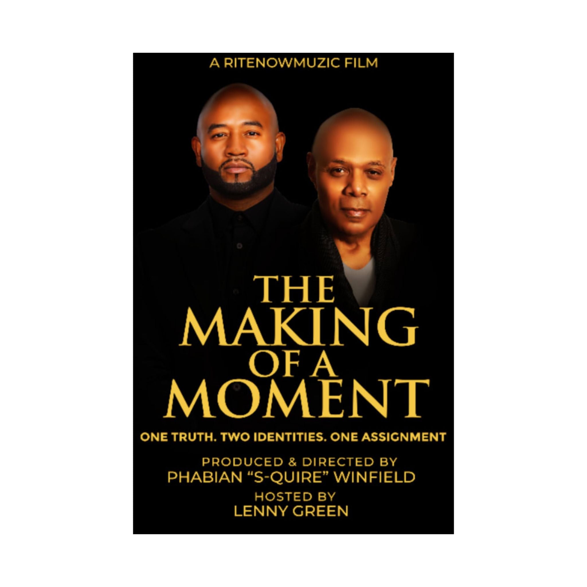 The Making of a Moment™ Vertical Movie Poster – Cinematic Home & Office Decor