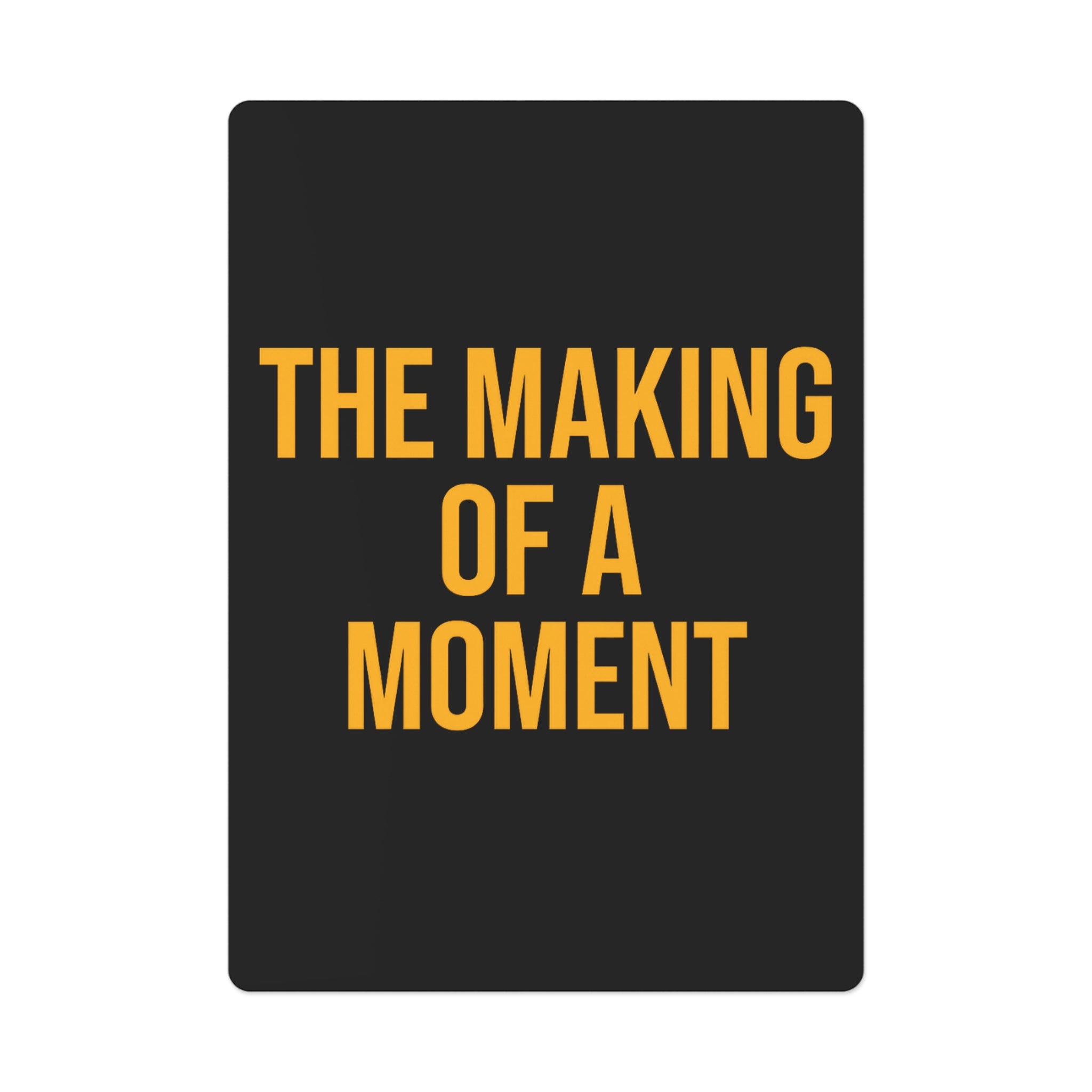 The Making of a Moment™ Premium Poker Card Set – Casino & Game Night Edition