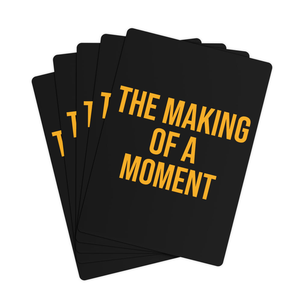 The Making of a Moment™ Premium Poker Card Set – Casino & Game Night Edition