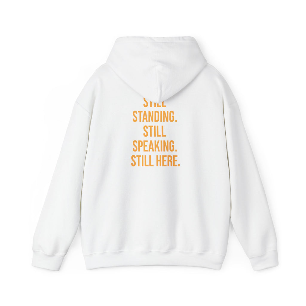 MOTIVATIONAL HOODIE- The Making of a Moment™ Unisex Heavy Blend Hoodie – Signature Gold & Black